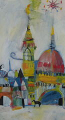 2007.02 Pferd vor der Stadt